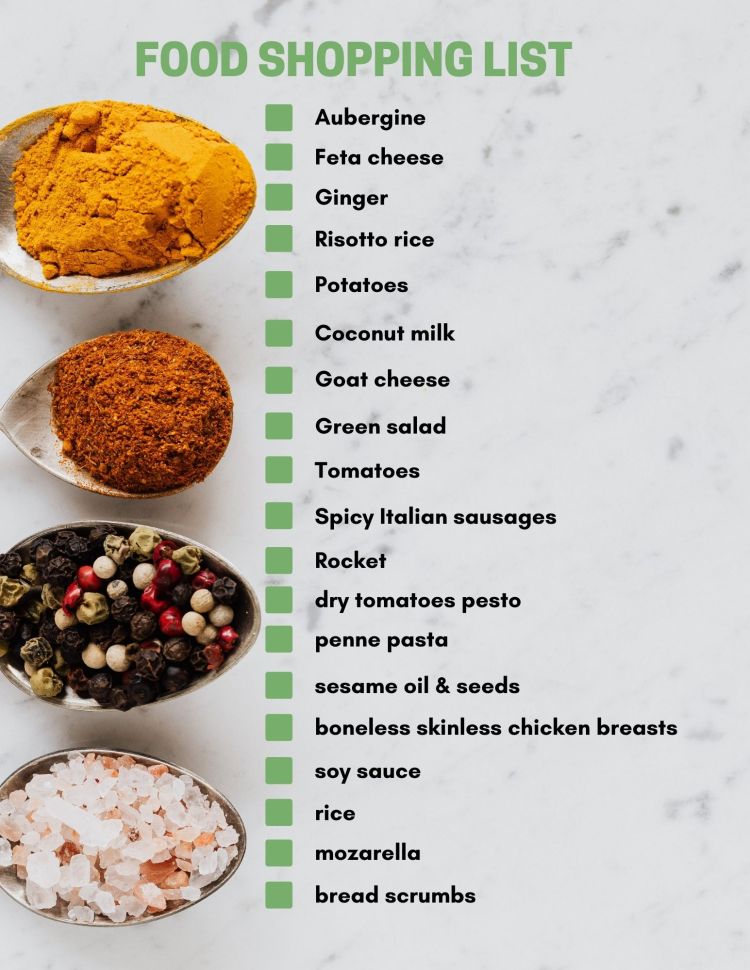 Recipes inspirations