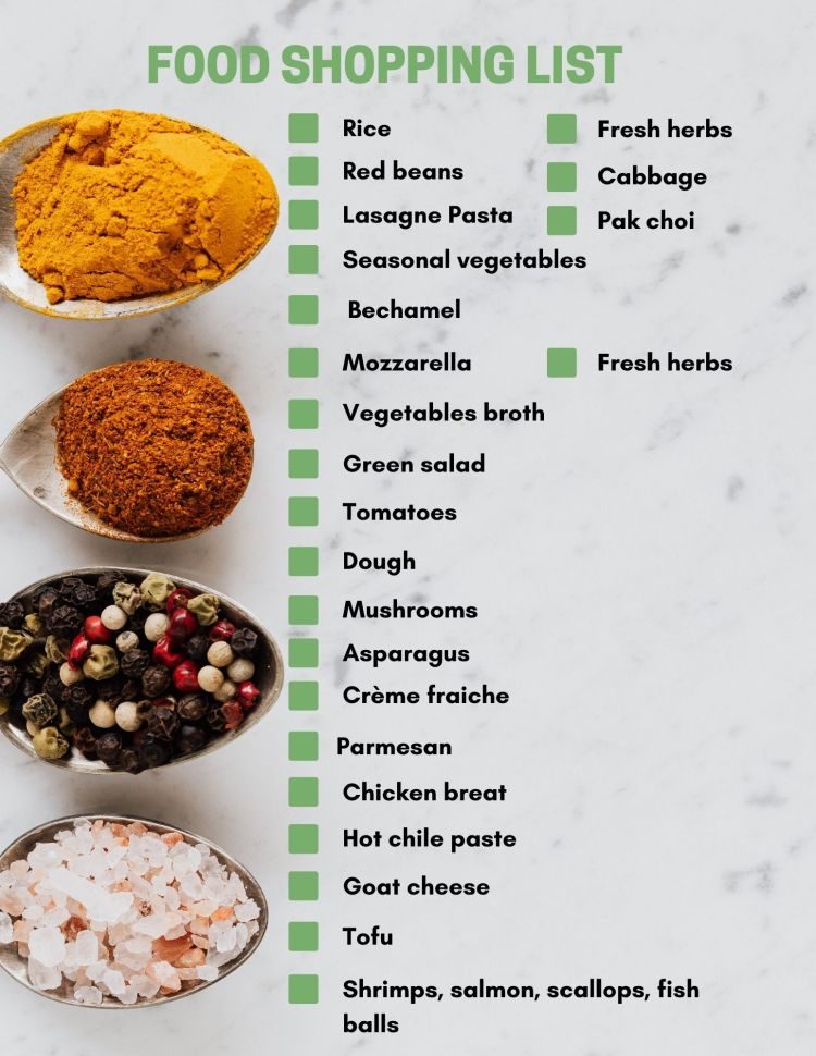 Recipes inspirations