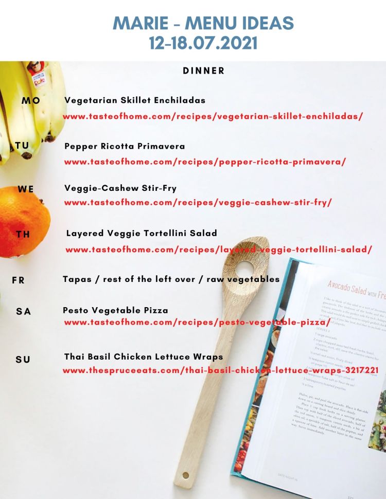 Recipes inspirations